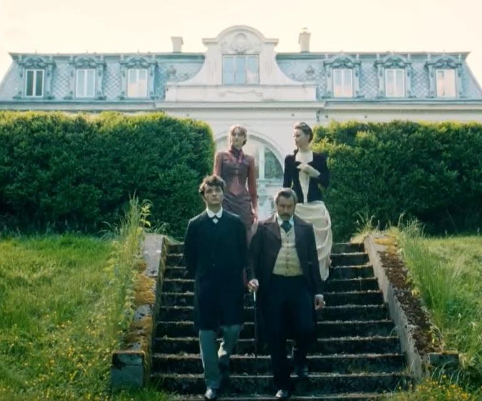 Matylda. Maurycy Rubin (Mirosław Haniszewski), Izabela (Grażyna Sobocińska), Michał (Karol Nowiński), Matylda (Maria Kowalska)