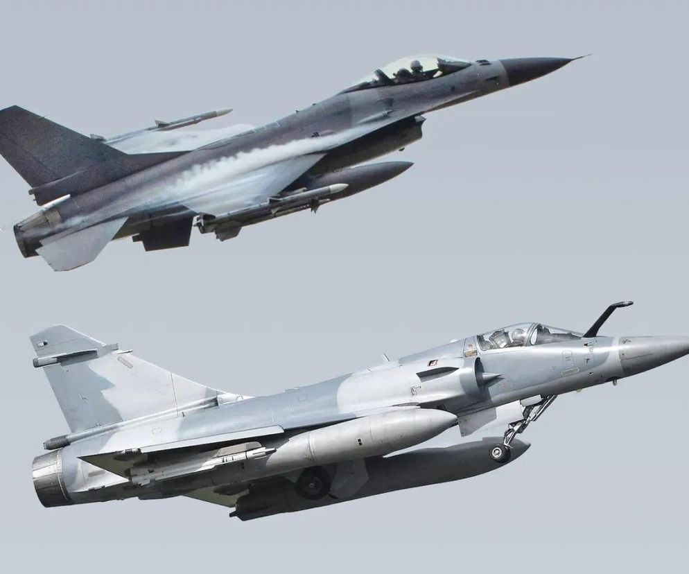 F-16 i Mirage 2000 na Ukrainie