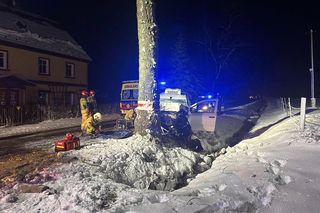 Kierowca zginął na miejscu