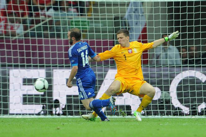 Wojciech Szczęsny faul Euro 2012 Grecja_1pub