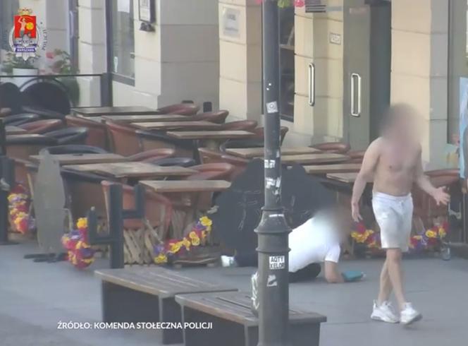 Groza na Nowym Świecie! NAĆPANY AGRESOR skatował kobietę!