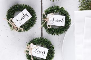 Stroik świąteczny na stół