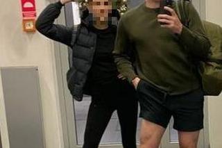 Philippe Tłokiński (Radek w M jak miłość) z dziewczyną Anią