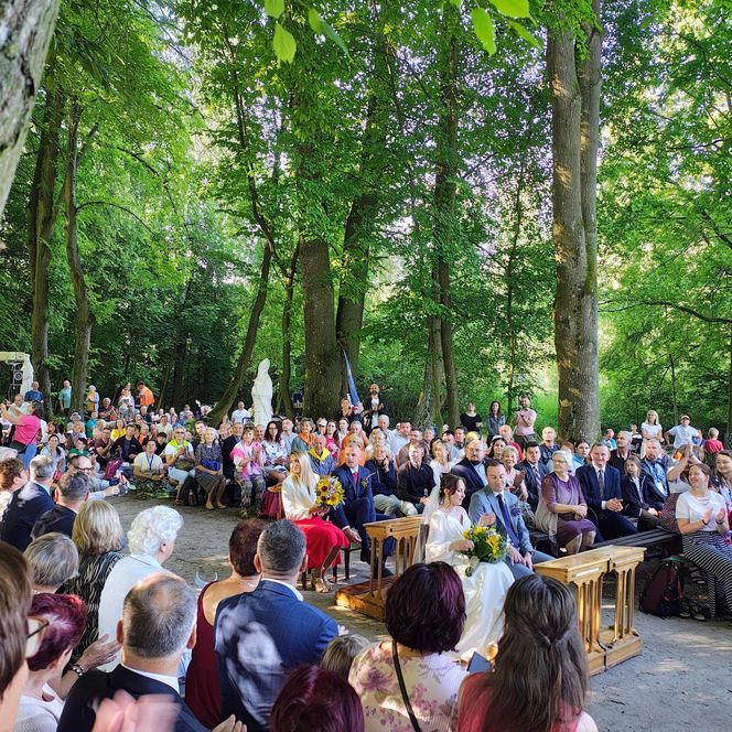 Wzruszający ślub podczas Pielgrzymki Lubelskiej 2025