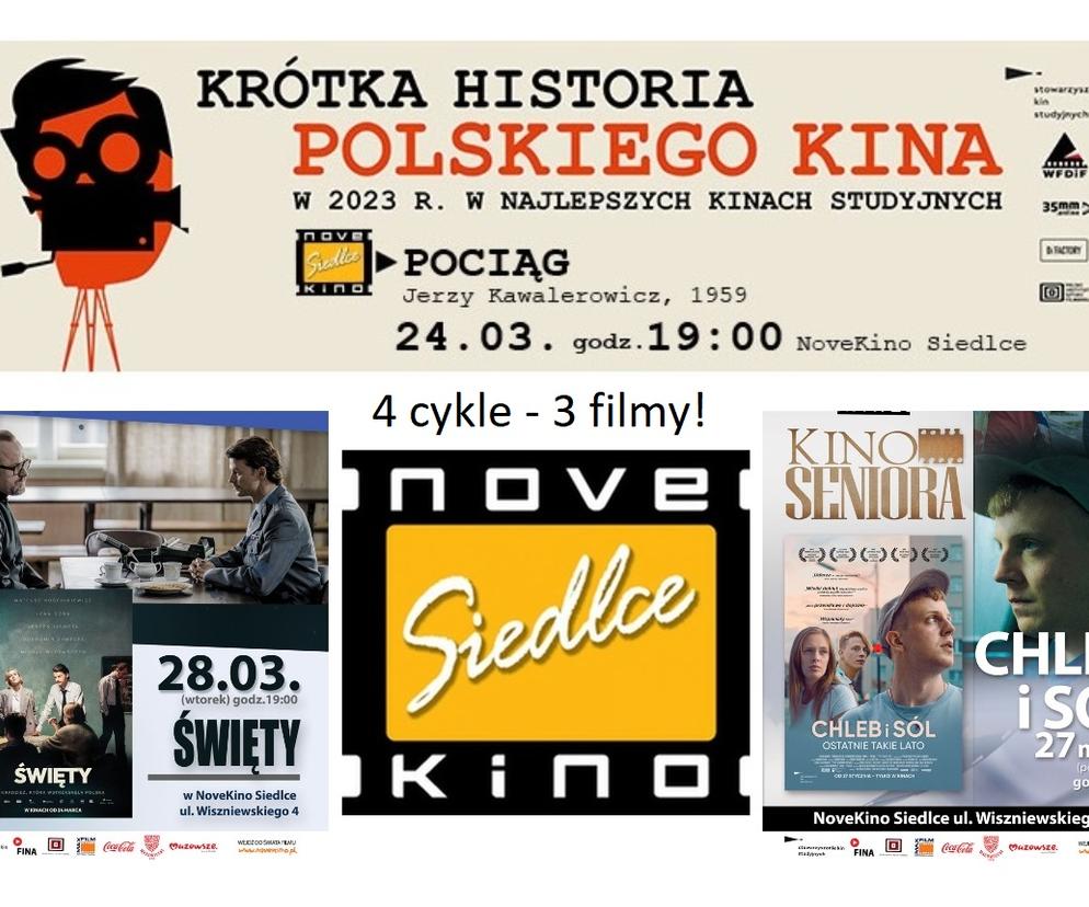 Krótka Historia Polskiego Kina, Kino Seniora, Filmowe Rekolekcje i Kino z Pasją w Novekino Siedlce