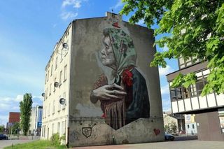 To najładniejszy łódzki mural zdaniem AI. Jak sztuczna inteligencja uzasadniła swój wybór?