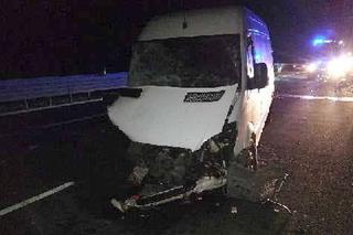 Wypadek na autostradzie A4, sześć osób trafiło do szpitala