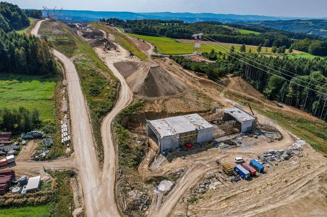 Budowa drogi ekspresowej S19 na odcinku Babica - Jawornik