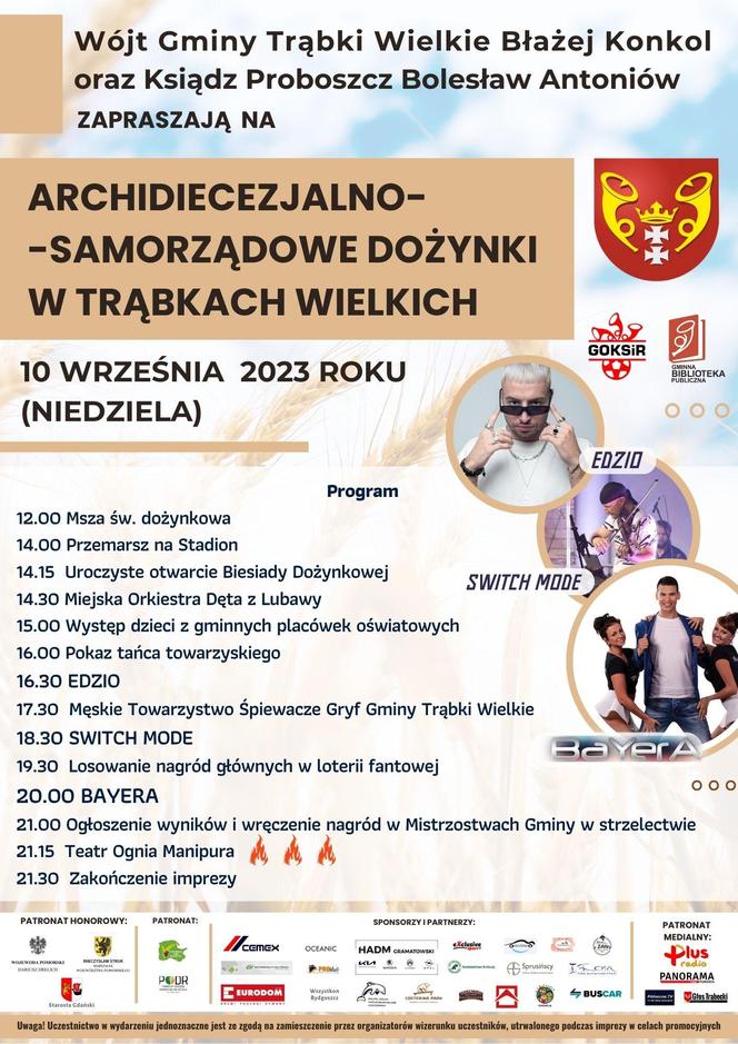 dożynki plakat