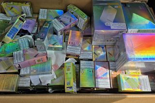 1700 nielegalnych e-papierosów zabezpieczonych przez koszalińskich policjantów 