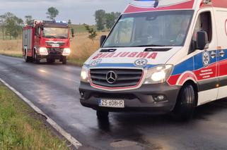 Wypadek w pobliżu Drawska Pomorskiego