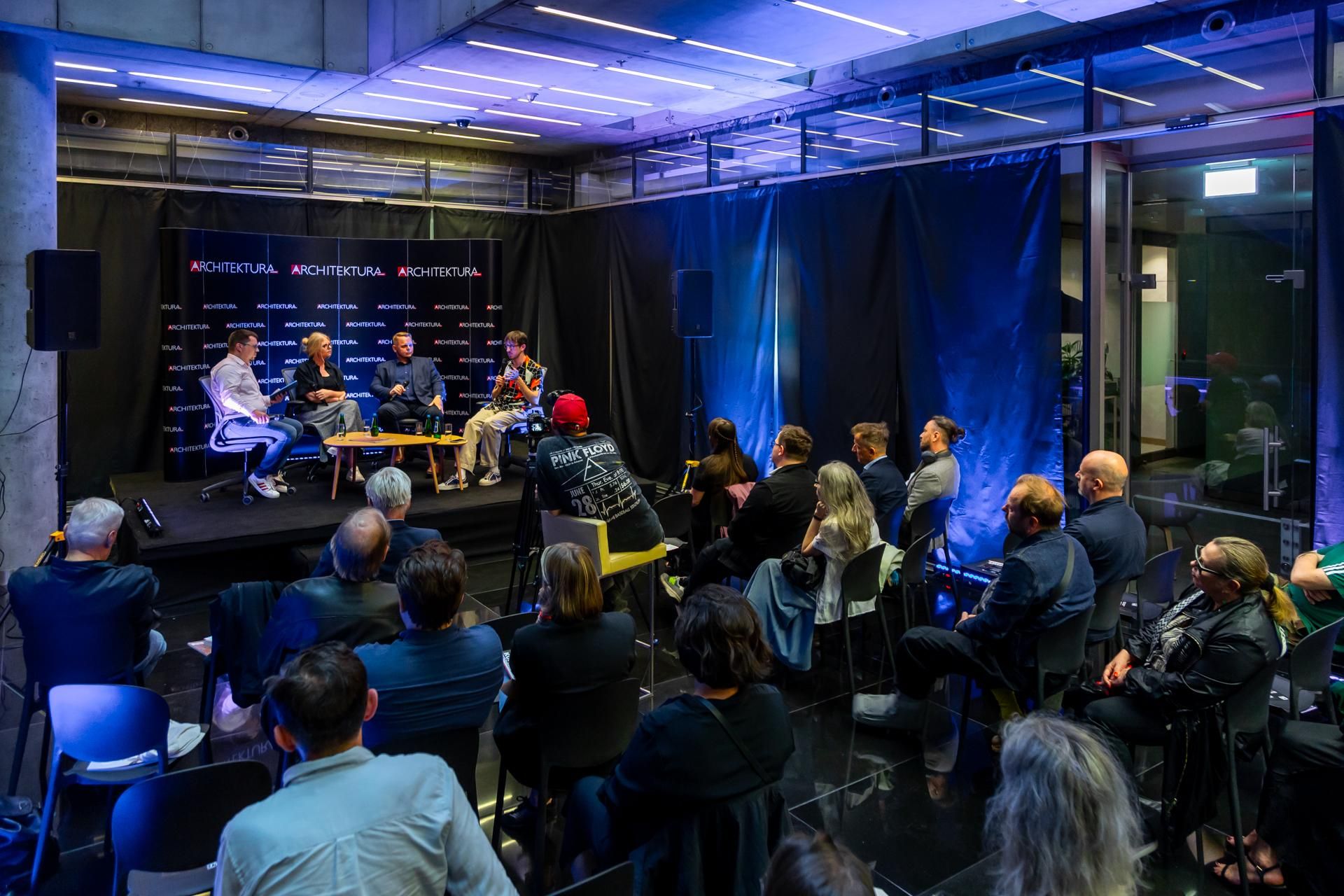 Warszawa - Wolf Marszałkowska - debata Architektury