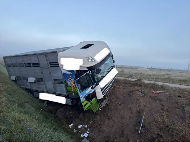 Poważny wypadek na DK 16 pod Olsztynem. Nie żyje kierowca auta osobowego