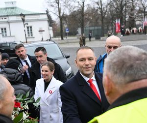 Marta Nawrocka w czasie obchodów Narodowego Święta Niepodległości