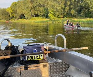 Policja dalej poszukuje 39-latka. Porwał go nurt Wisły!