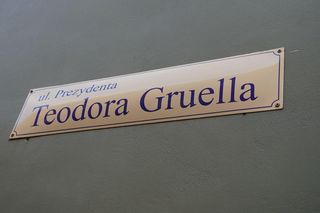 Ul. Prezydenta Teodora Gruella jest uznawana za najkrótszą ulicę w Lublinie