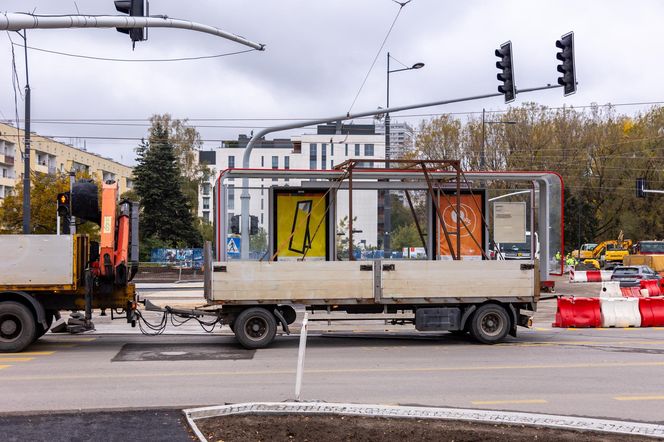 Budowa tramwaju do Wilanowa na kilka tygodni przed otwarciem