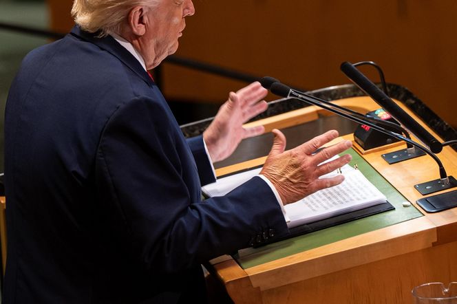 Przyjęcie Donald Trumpa.