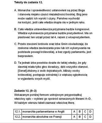 Strona 15. Egzamin gimnazjalisty. CZĘŚĆ HISTORIA-WOS