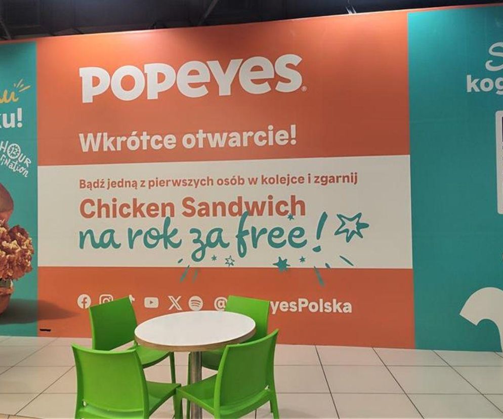 Popeyes wkrótce w Białymstoku. Znamy konkretną datę otwarcia popularnej restauracji! 