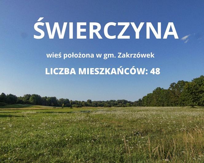 W tych wsiach w pow. kraśnickim mieszka mniej niż 100 osób