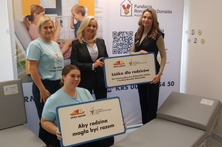 Nowe łóżka w bielskim szpitalu. Rodzice nie będą spać na krzesłach