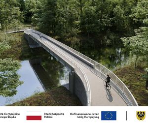 Powstaje nowa kładka nad Widawą we Wrocławiu. To część Odrzańskiej Trasy Rowerowej