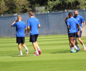 Trening Lecha Poznań przed meczem z Rakowem Częstochowa 