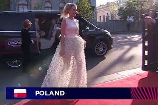 Eurowizja 2017: Kasia Moś na czerwonym dywanie