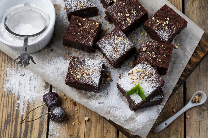 Brownie bez glutenu i bez mleka