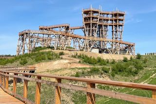 Kurzętnik - wieża ze ścieżki