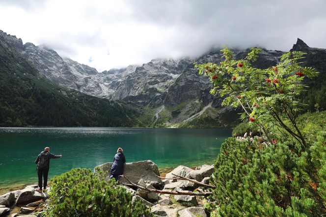 Śnieg w Tatrach w sierpniu