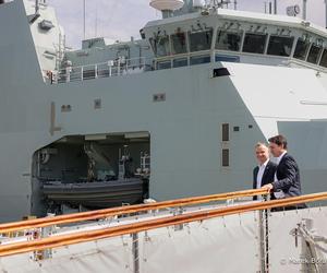 Prezydent RP Andrzej Duda i premier Kanady Justin Trudeau. Spotkanie z Premierem Kanady w bazie marynarki wojennej Canadian Forces Base Esquimalt