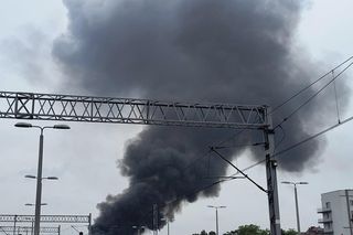Pożar w Katowicach (26.07.2025)