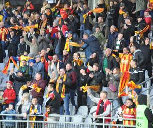 Korona Kielce - Jagiellonia Białystok. Żółto-czerwone derby w obiektywie