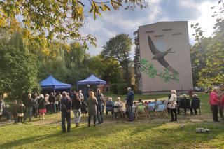 Odsłonięcie murala z Jerzykiem