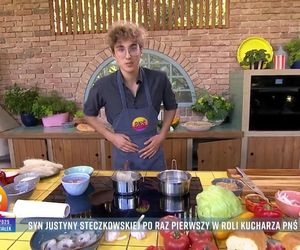 Syn Steczkowskiej dołączył do Pytania na Śniadanie! 20-letni Stanisław świetnie wypada w nowej roli