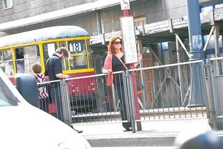 Katarzyna Dowbor jeździ tramwajem ZDJĘCIA
