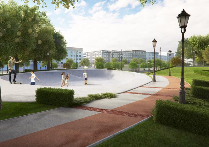 10 Tak zmieni się Stary Rynek i Park Staromiejski skatepark