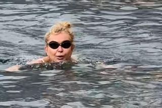 Monika Olejnik na wakacjach