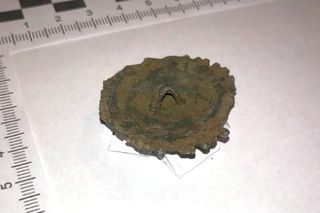 Rzadkie znalezisko w mazurskim lesie. To typowe wyposażenie rzymskich legionistów