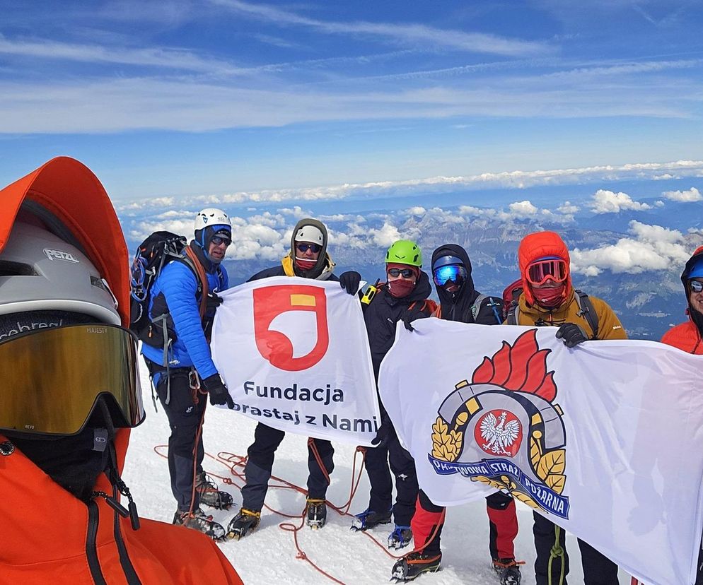 Strażacy z Tarnowa zdobyli Mont Blanc