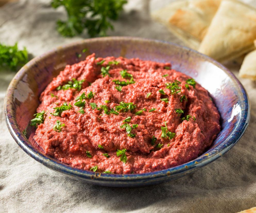 pasta z czerwonej fasoli