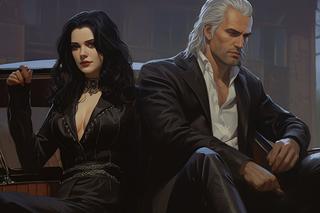 Postaci z Wiedźmina, jak ganksterzy z lat '90! Geralt i Yennefer są zachwycający [ZDJĘCIA]