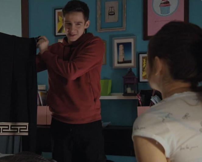 M jak miłość, odc. 1515: Lilka (Monika Mielnicka), Mateusz (Krystian Domagała)