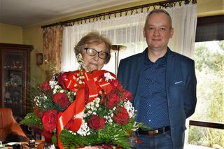 Coraz więcej stulatków w regionie. Pani Urszula Kurek, mieszkanka Aleksandrowa Kujawskiego, skończyła 105 lat