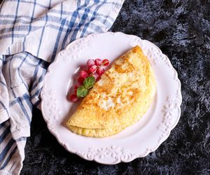 omlet szarlotkowy