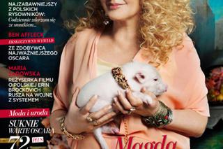  Miley Cyrus nago z prosiaczkiem na okładca Paper. Prawie jak Kim Kardashian...