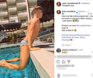 Piotr Musiałkowski - basenowy strojniś