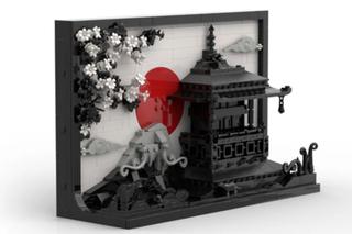 LEGO Ideas. Zestaw The Art of Japan 2024 to hit. Klocki inspirowane japońską kulturą mogą zmienić się w obraz! [ZDJĘCIA]
